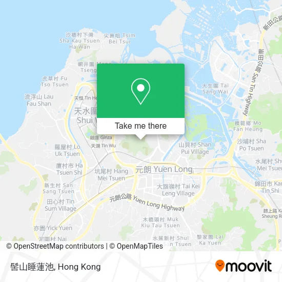 髻山睡蓮池 map