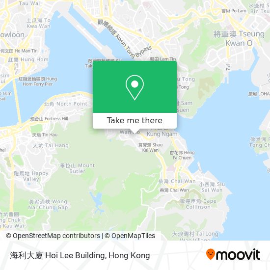 海利大廈 Hoi Lee Building map