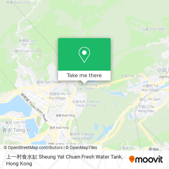 上一村食水缸 Sheung Yat Chuen Fresh Water Tank地圖