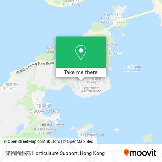 樂園園藝部 Horticulture Support map
