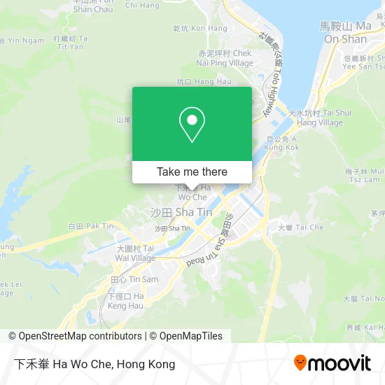 下禾輋 Ha Wo Che地圖