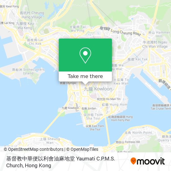 基督教中華便以利會油麻地堂 Yaumati C.P.M.S. Church地圖