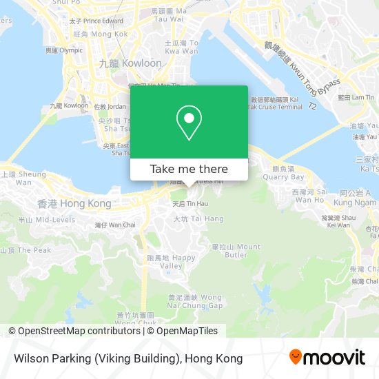 Wilson Parking (Viking Building) map
