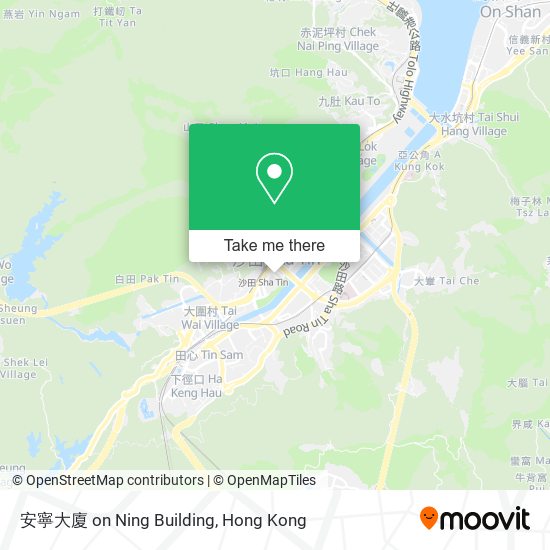 安寧大廈 on Ning Building map