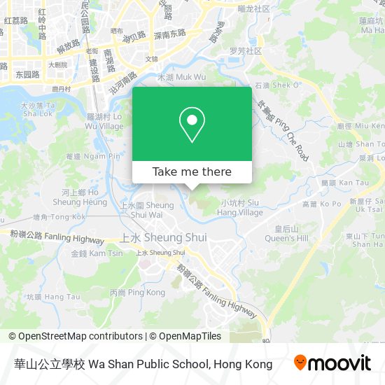 華山公立學校 Wa Shan Public School map