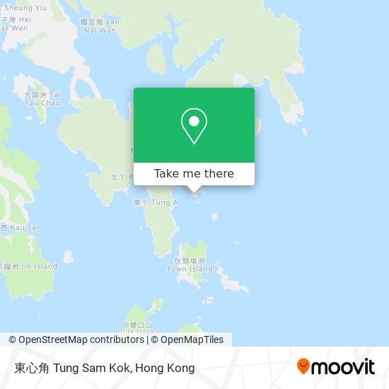 東心角 Tung Sam Kok map