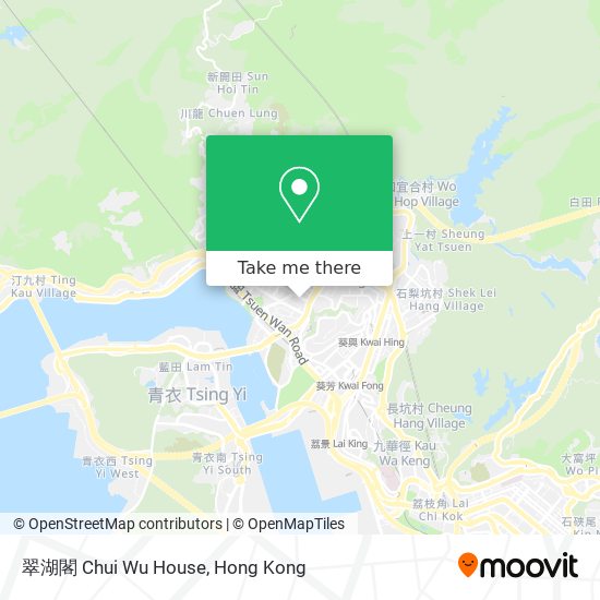 翠湖閣 Chui Wu House map