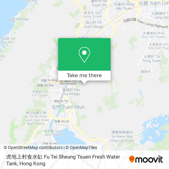 虎地上村食水缸 Fu Tei Sheung Tsuen Fresh Water Tank map