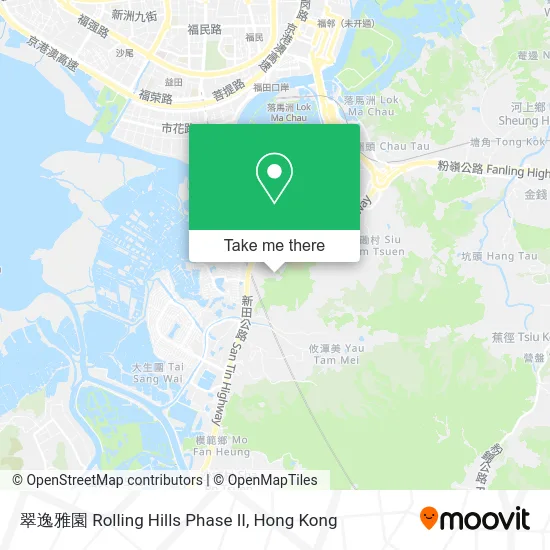 翠逸雅園 Rolling Hills Phase II map