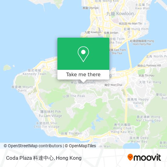 Coda Plaza 科達中心地圖