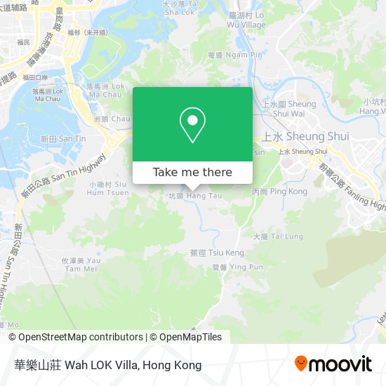 華樂山莊 Wah LOK Villa地圖