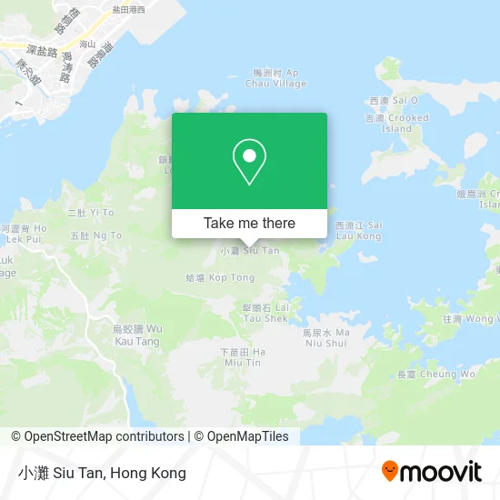 小灘 Siu Tan map