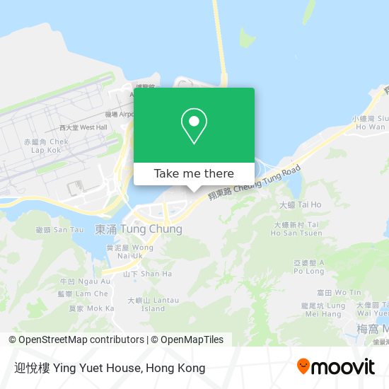 迎悅樓 Ying Yuet House map