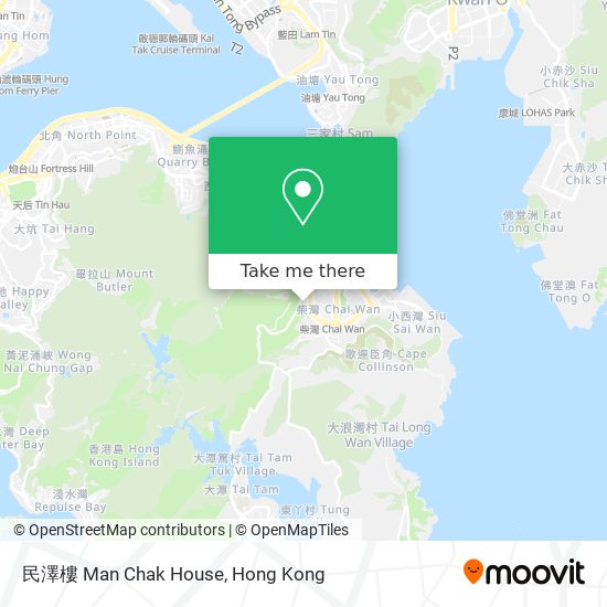 民澤樓 Man Chak House map