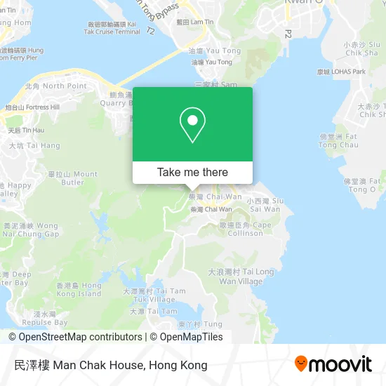民澤樓 Man Chak House map