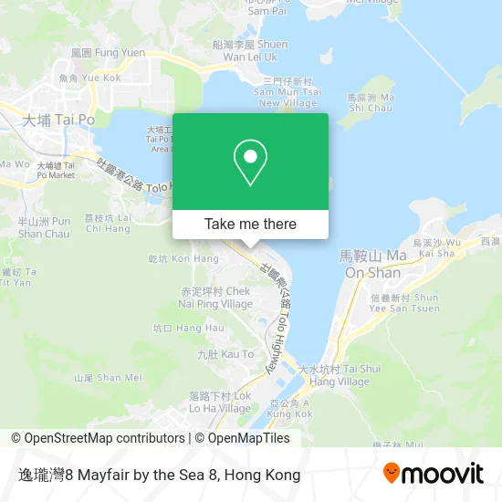 逸瓏灣8 Mayfair by the Sea 8 map