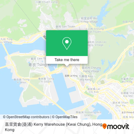 嘉里貨倉(葵涌) Kerry Warehouse (Kwai Chung) map