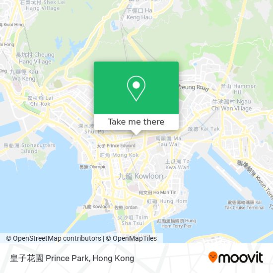 皇子花園 Prince Park地圖