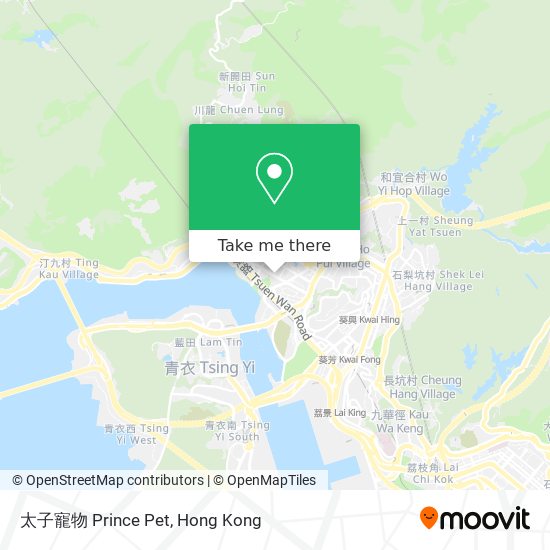 太子寵物 Prince Pet map