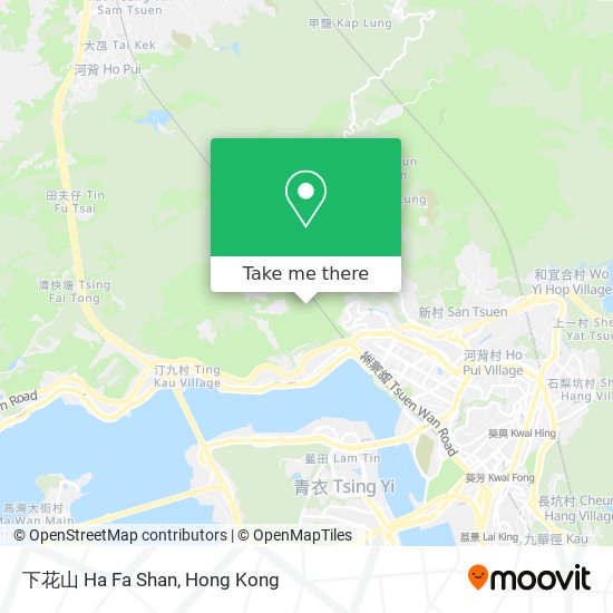 下花山 Ha Fa Shan map