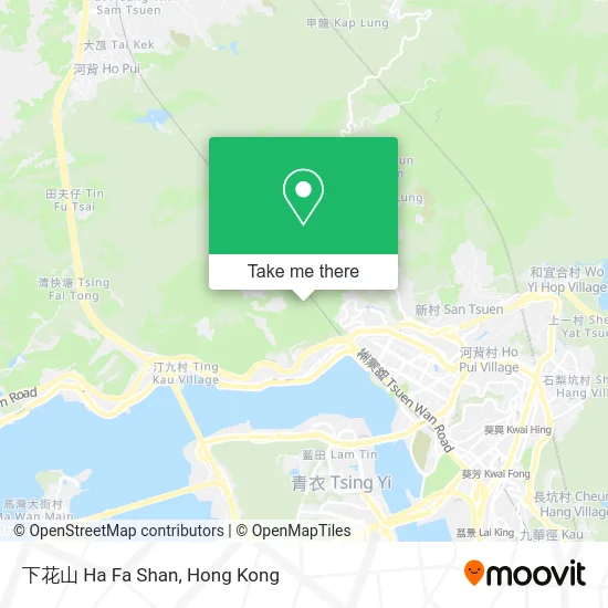 下花山 Ha Fa Shan map