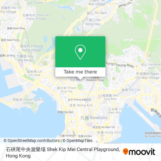 石硤尾中央遊樂場 Shek Kip Mei Central Playground map