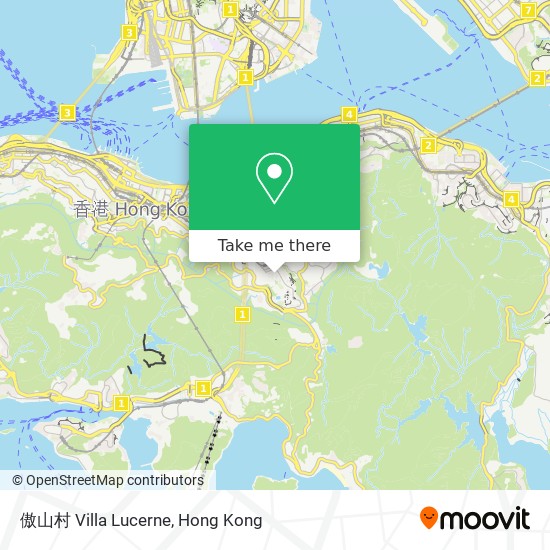 傲山村 Villa Lucerne map