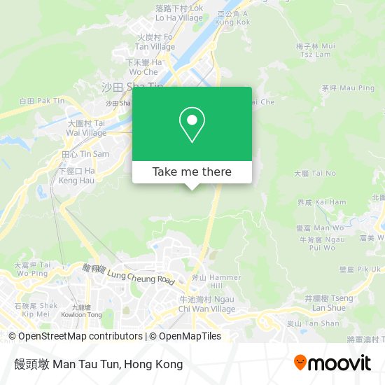 饅頭墩 Man Tau Tun map