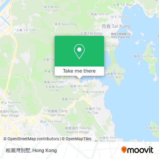 栢麗灣別墅 map