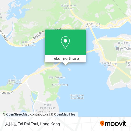 大排咀 Tai Pai Tsui map