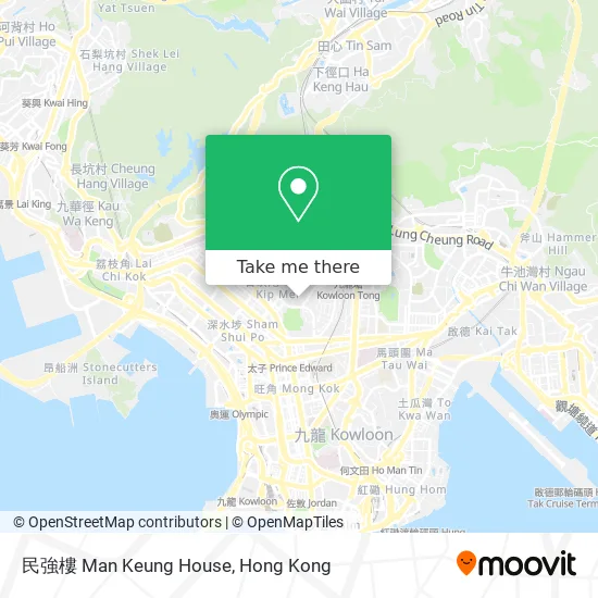 民強樓 Man Keung House map