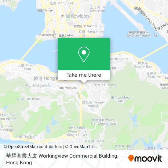 華耀商業大廈 Workingview Commercial Building地圖