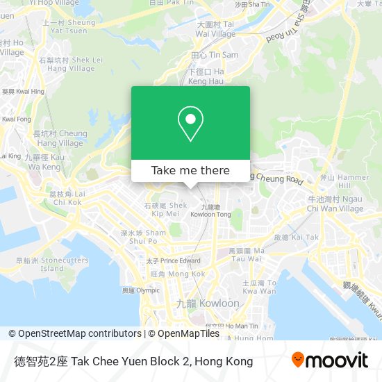 德智苑2座 Tak Chee Yuen Block 2 map