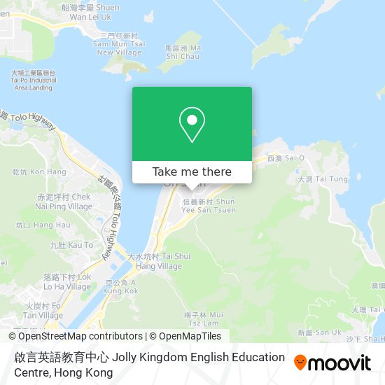 啟言英語教育中心 Jolly Kingdom English Education Centre地圖
