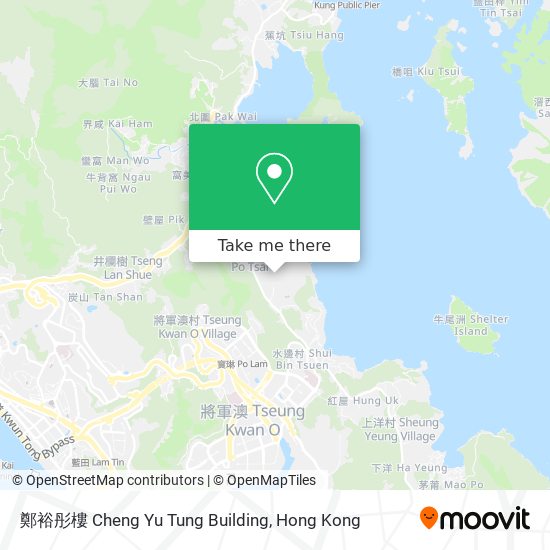 鄭裕彤樓 Cheng Yu Tung Building map