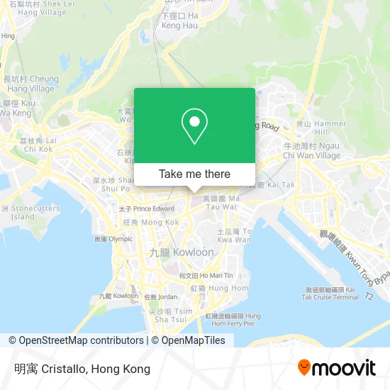 明寓 Cristallo map