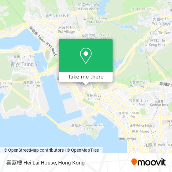 喜荔樓 Hei Lai House map