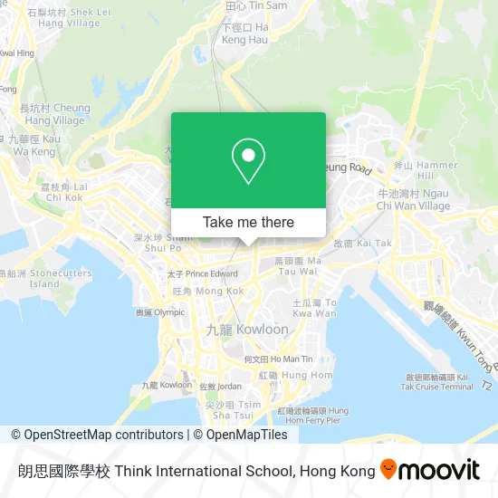 朗思國際學校 Think International School map