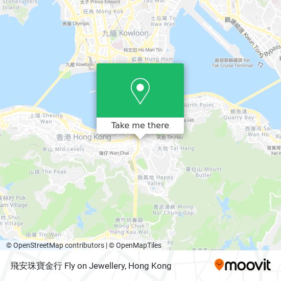 飛安珠寶金行 Fly on Jewellery map