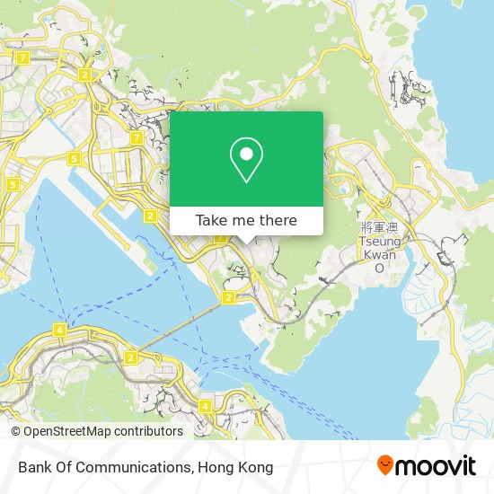 Bank Of Communications map