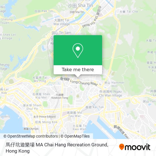 馬仔坑遊樂場 MA Chai Hang Recreation Ground map