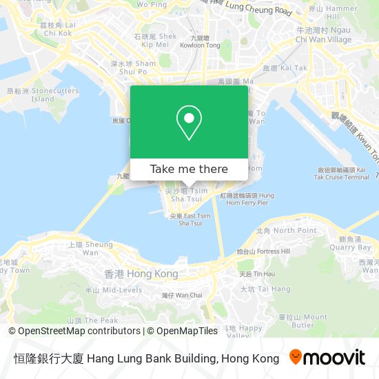 恒隆銀行大廈 Hang Lung Bank Building map