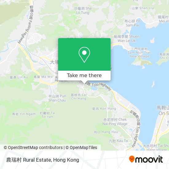 農瑞村 Rural Estate map