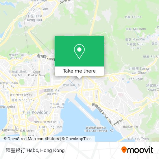 匯豐銀行 Hsbc map