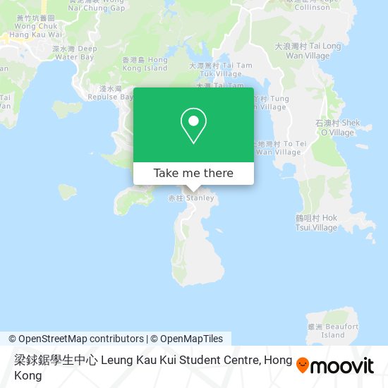 梁銶鋸學生中心 Leung Kau Kui Student Centre map