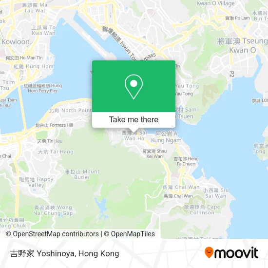 吉野家 Yoshinoya map