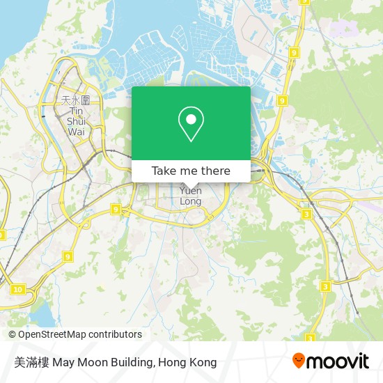美滿樓 May Moon Building map