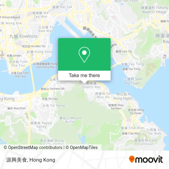 源興美食 map