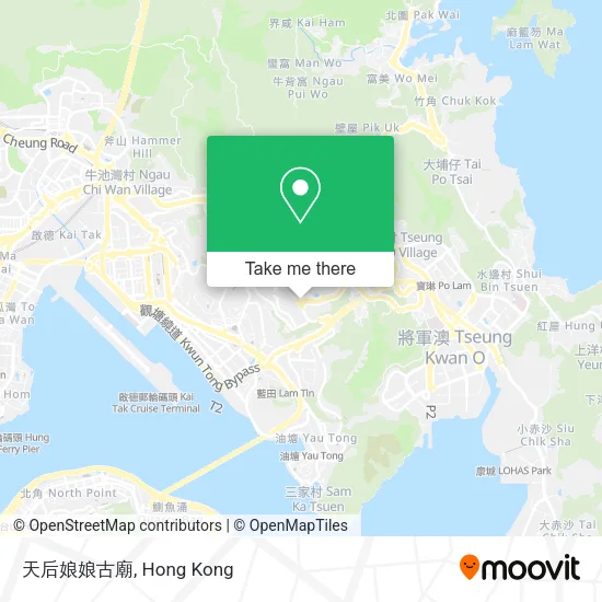 天后娘娘古廟 map