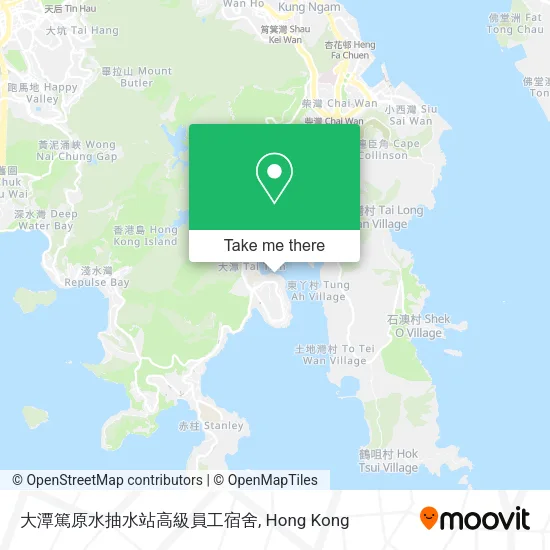 大潭篤原水抽水站高級員工宿舍地圖